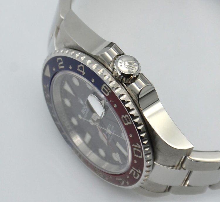 Rolex Gmt-master Ii Pepsi Blue And Black Bezel Automatic
