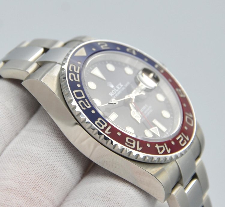 Rolex Gmt-master Ii Pepsi Blue And Black Bezel Automatic
