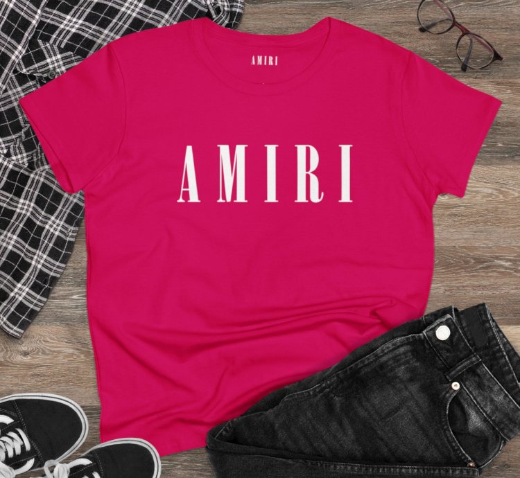 Amiri Core Womens Shirt Softstyle Heliconia Tee S To 2xl