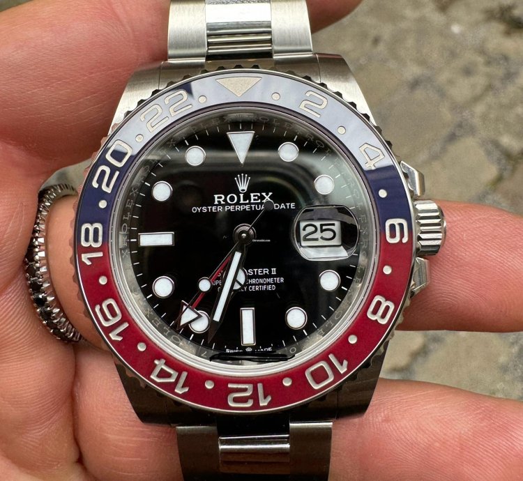 Rolex Gmt-master Ii Pepsi Full Set Warranty Italia