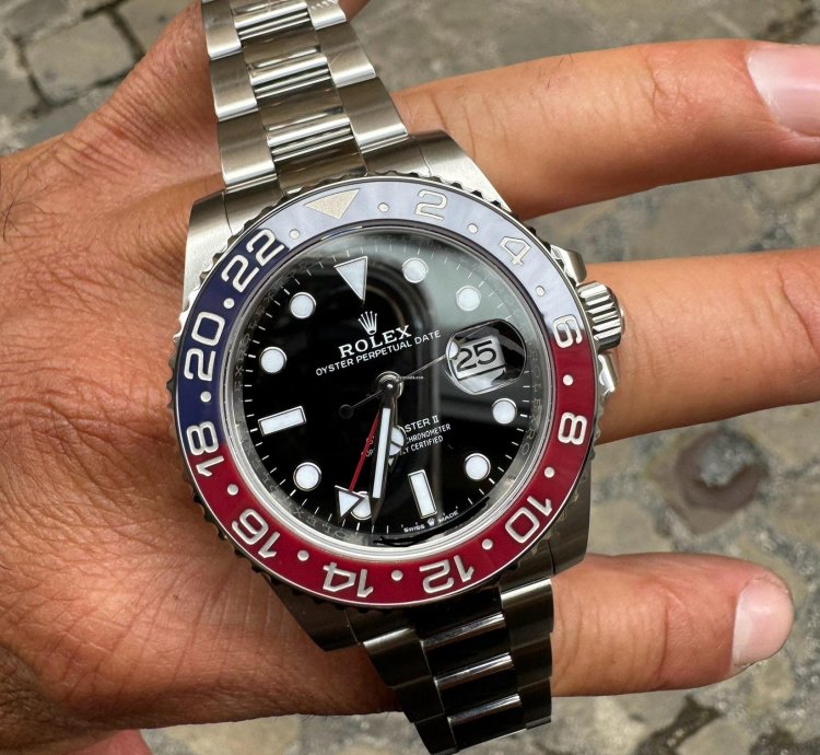 Rolex Gmt-master Ii Pepsi Full Set Warranty Italia