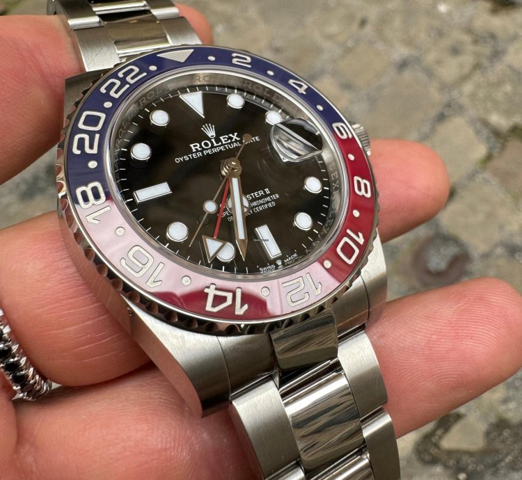 Rolex Gmt-master Ii Pepsi Full Set Warranty Italia