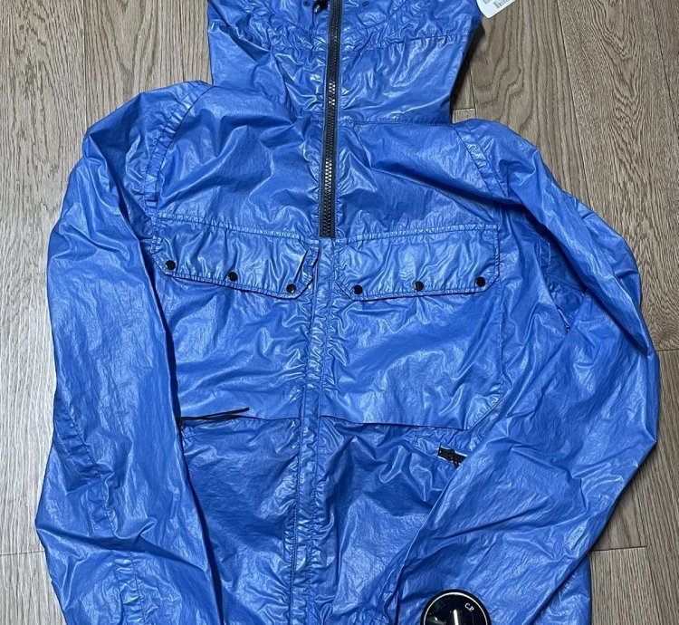Cp Company Blue Nyber Explorer Jacket