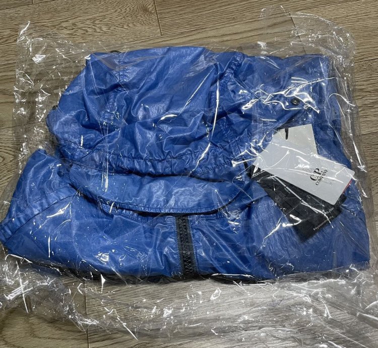 Cp Company Blue Nyber Explorer Jacket