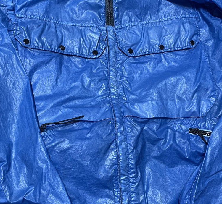 Cp Company Blue Nyber Explorer Jacket