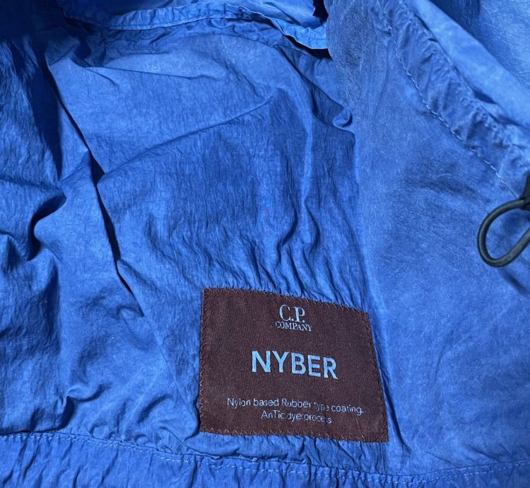 Cp Company Blue Nyber Explorer Jacket