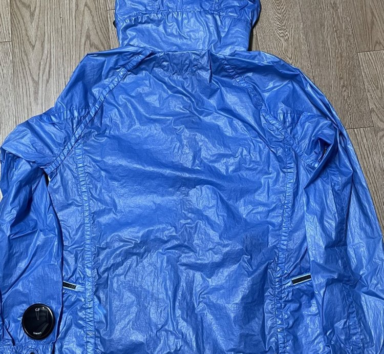 Cp Company Blue Nyber Explorer Jacket