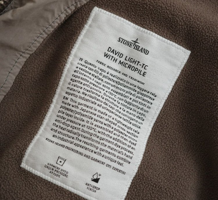 David Light-tc Field Jacket With Micropile - Light Brown