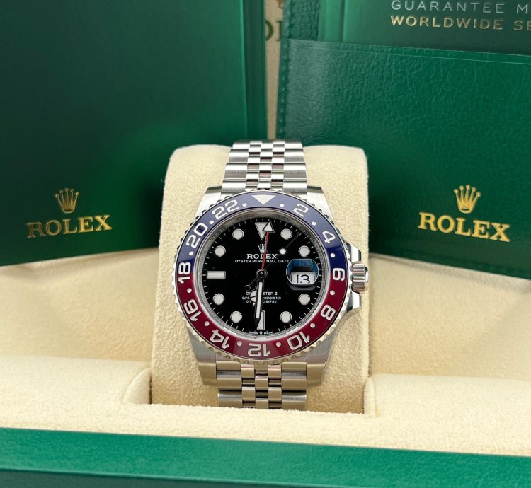 Rolex Gmt-master Ii Pepsi Jubile