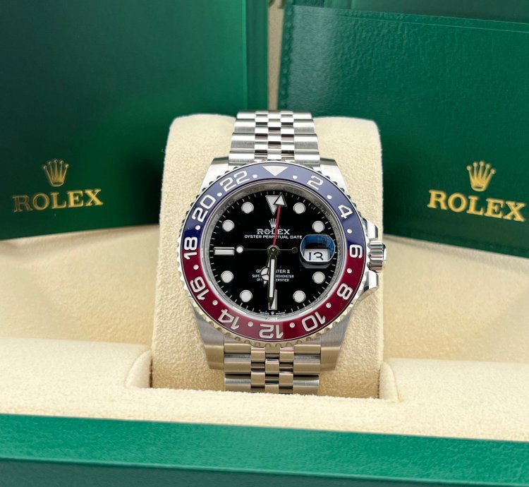 Rolex Gmt-master Ii Pepsi Jubile