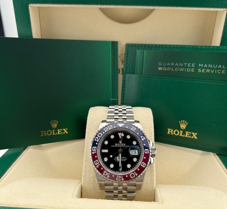 Rolex Gmt-master Ii Pepsi Jubile