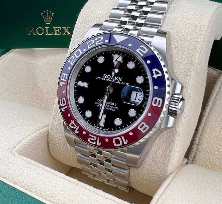 Rolex Gmt-master Ii Pepsi Jubile