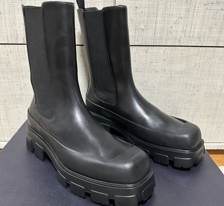 New Prada Monolith Boots
