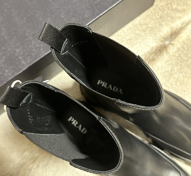 New Prada Monolith Boots