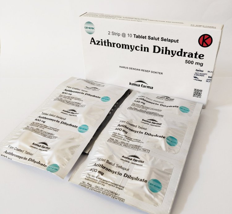 2 Box Azithromycin 500mg Treat Tract Respiratory Infections 20 Tablets