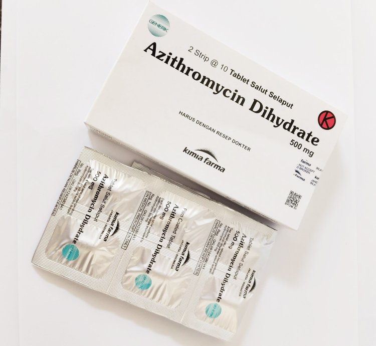 2 Box Azithromycin 500mg Treat Tract Respiratory Infections 20 Tablets