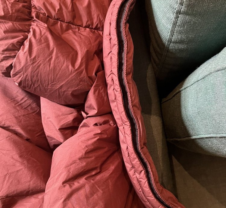 Down Filled Coat Crinkle Reps Perfect Condition