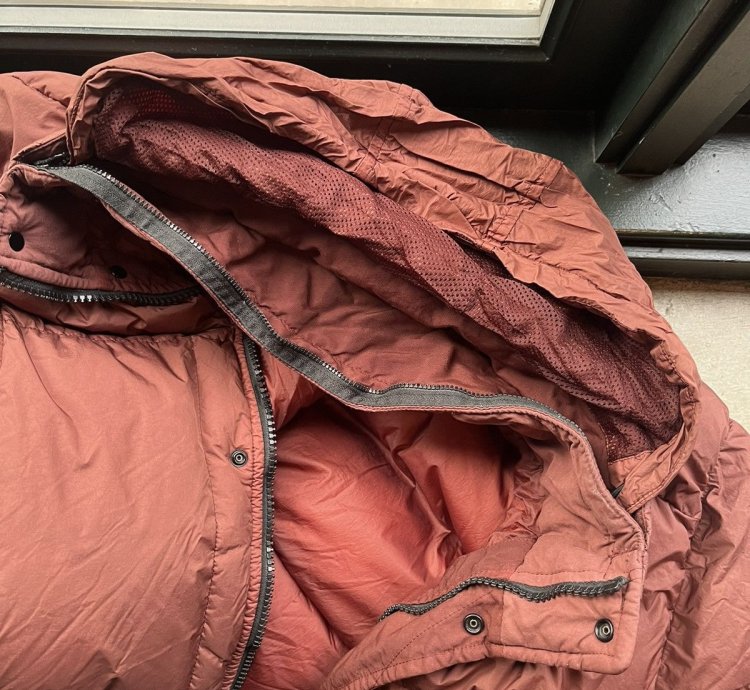 Down Filled Coat Crinkle Reps Perfect Condition