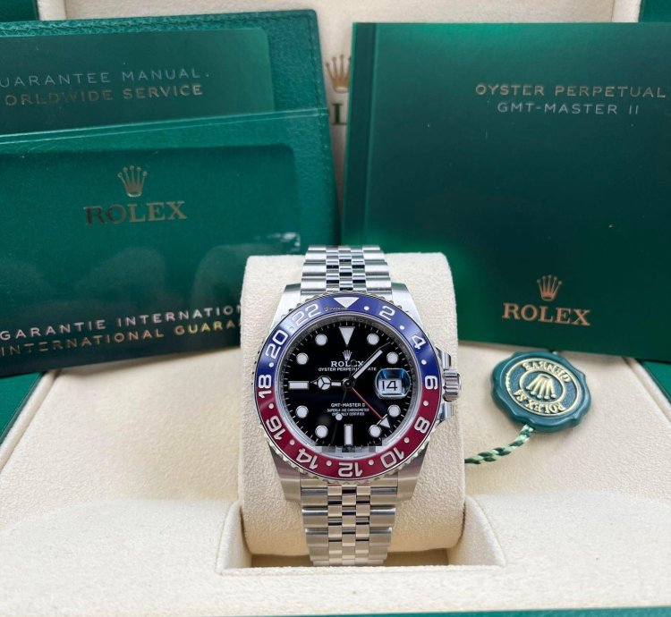 Rolex Gmt-master Ii Pepsi Jubilee Bracelet 126710blro Unworn 2024