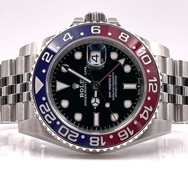 Rolex Gmt-master Ii Pepsi Jubilee Bracelet 126710blro Unworn 2024