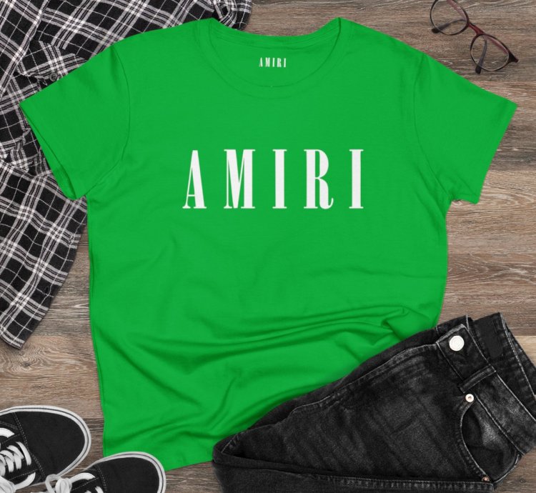Amiri Core Womens Shirt Softstyle Irish Green Tee S To 2xl
