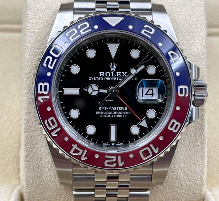 Rolex Gmt-master Ii Pepsi Jubilee Bracelet 126710blro Unworn 2024