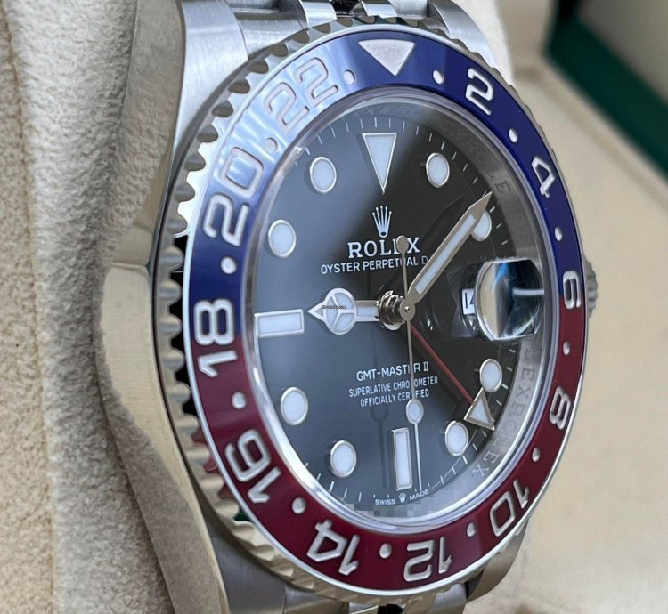 Rolex Gmt-master Ii Pepsi Jubilee Bracelet 126710blro Unworn 2024