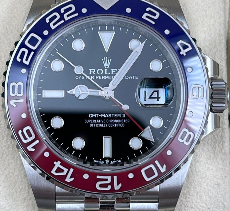 Rolex Gmt-master Ii Pepsi Jubilee Bracelet 126710blro Unworn 2024