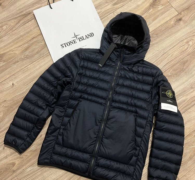 Down Jacket Stone Island Nylon Bio-based