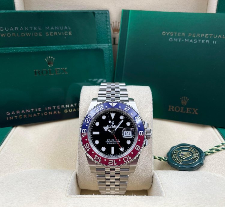 Rolex Gmt-master Ii Pepsi Jubilee Bracelet 126710blro Unworn 2025