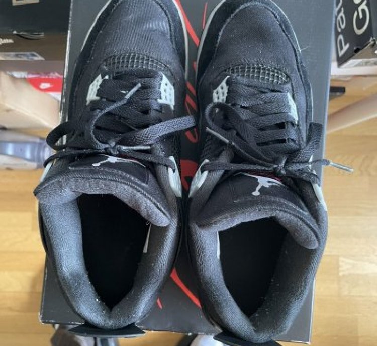 Nike Air Jordan 4 Retro Se Black Canvas