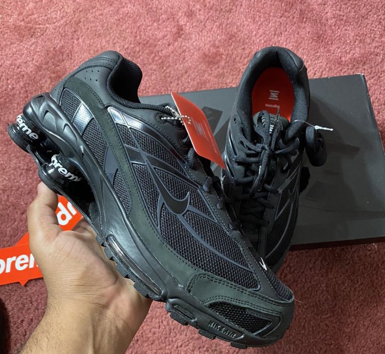 New Supreme Nike Shox Ride 2 - Black