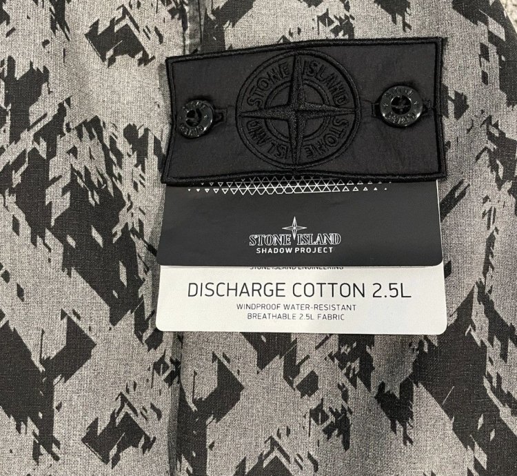 Drop Pocket Anorak discharge Cotton