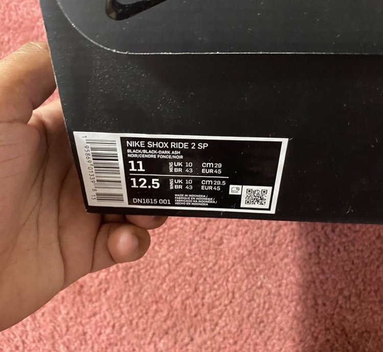New Supreme Nike Shox Ride 2 - Black