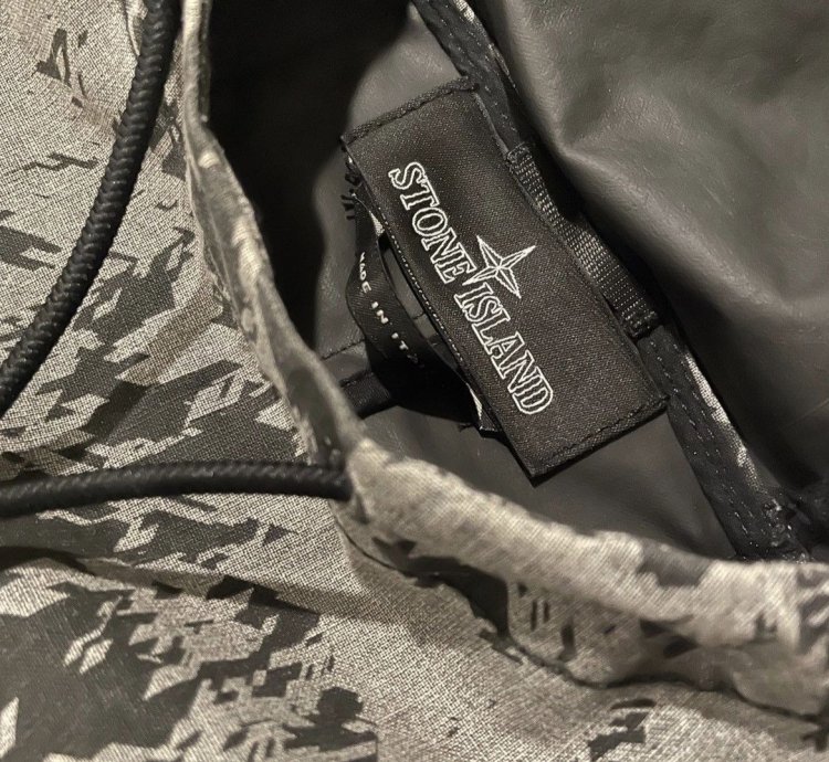 Drop Pocket Anorak discharge Cotton