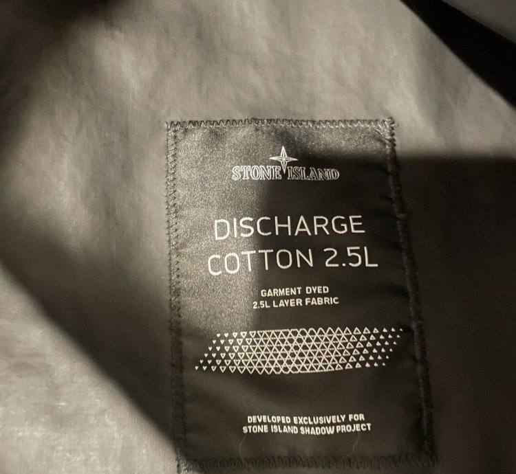Drop Pocket Anorak discharge Cotton