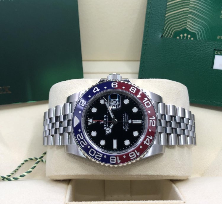 Rolex Gmt-master Ii Pepsi Jubilee Stainless Steel 2022 Full Set