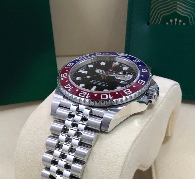 Rolex Gmt-master Ii Pepsi Jubilee Stainless Steel 2022 Full Set