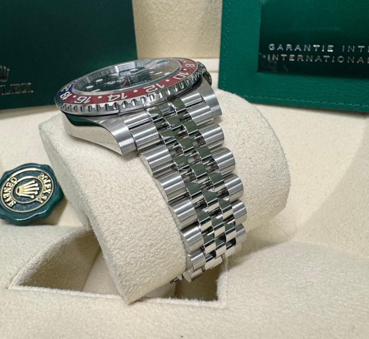 Rolex Gmt-master Ii Pepsi Jubilee Stainless Steel 2023 Full Set