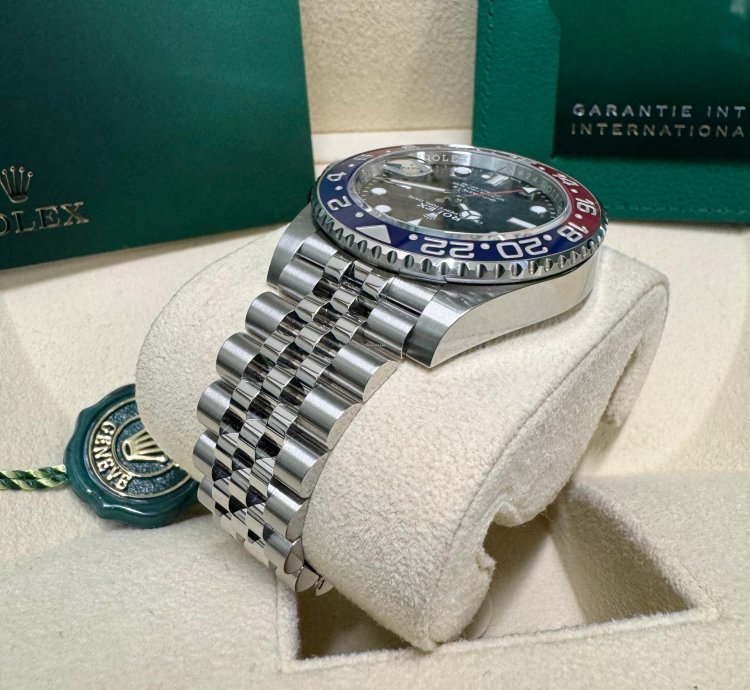 Rolex Gmt-master Ii Pepsi Jubilee Stainless Steel 2023 Full Set