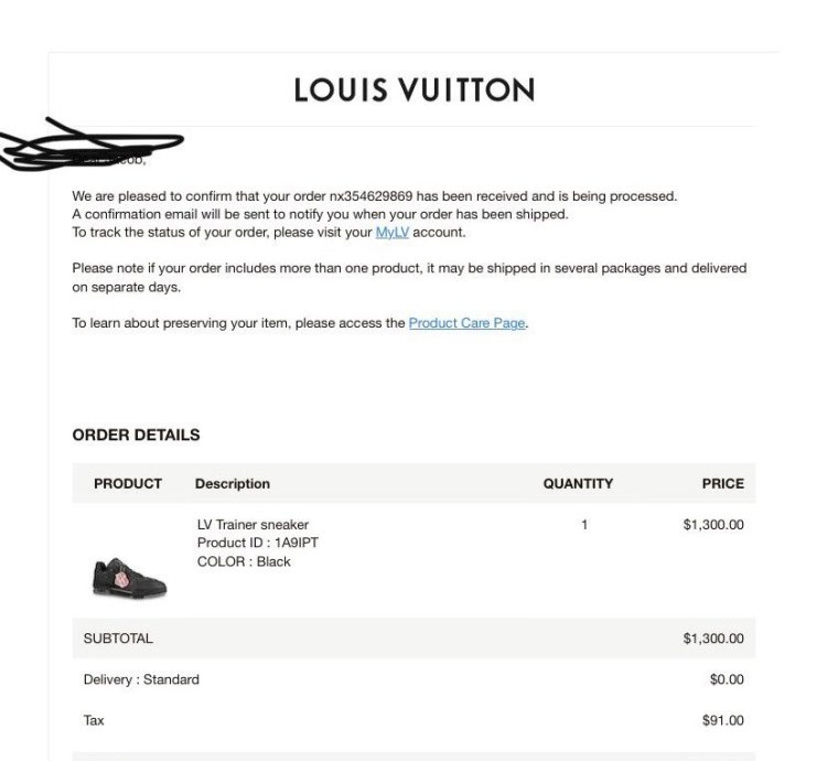 Nigo Lv Trainer Black Denim