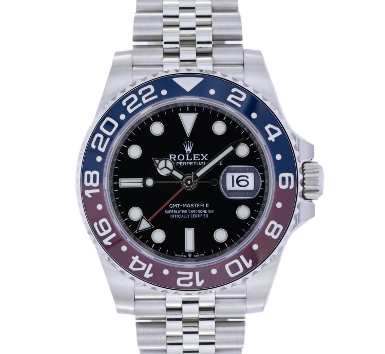Rolex Gmt-master Ii Pepsi Lc100 New Unworn Box And Papers 2019 126710blro