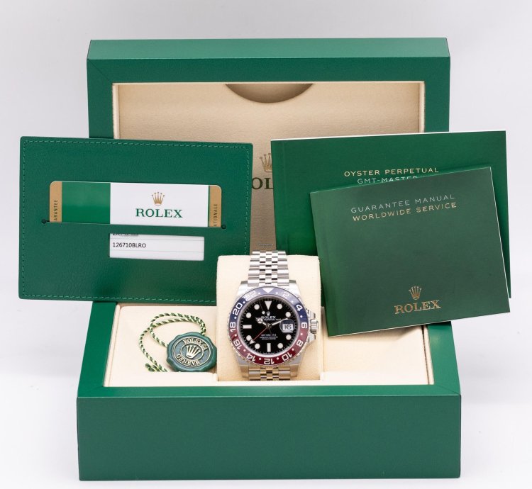 Rolex Gmt-master Ii Pepsi Lc100 New Unworn Box And Papers 2019 126710blro