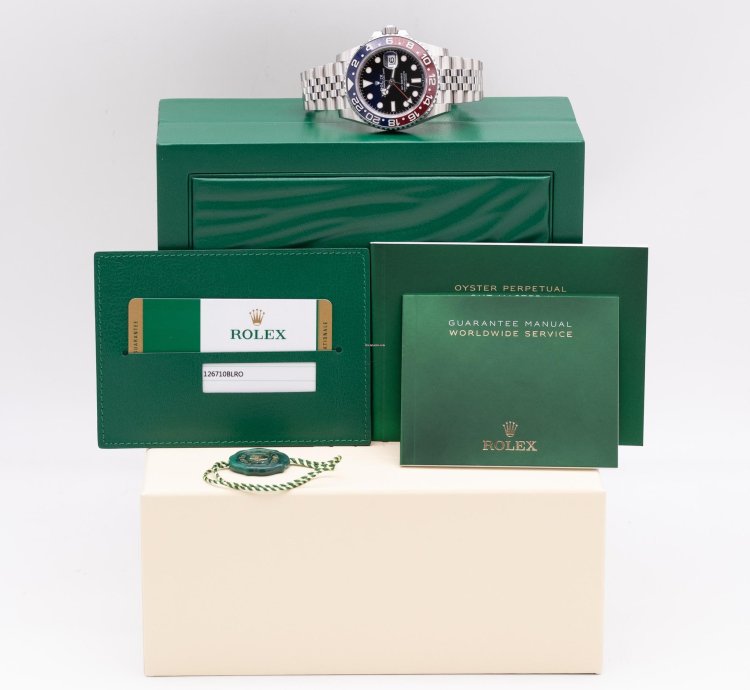 Rolex Gmt-master Ii Pepsi Lc100 New Unworn Box And Papers 2019 126710blro