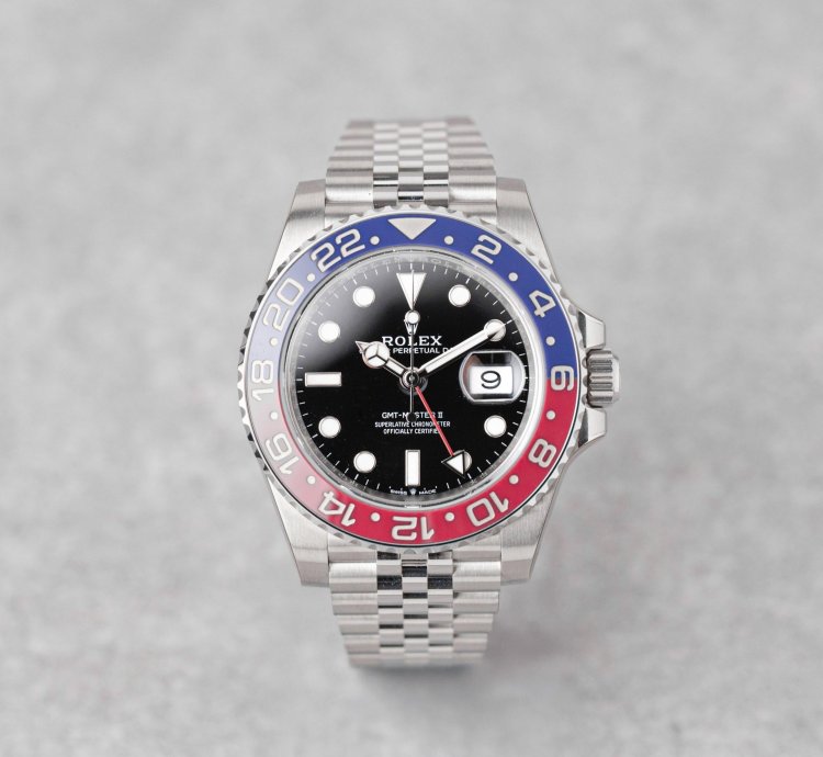 Rolex Gmt-master Ii Pepsi Mk1 2018 New Full Set Full Stickers 126710blro