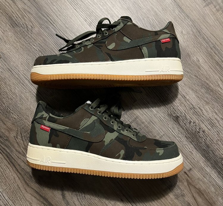 Nike Air Force 1 Camo Canvas 2012