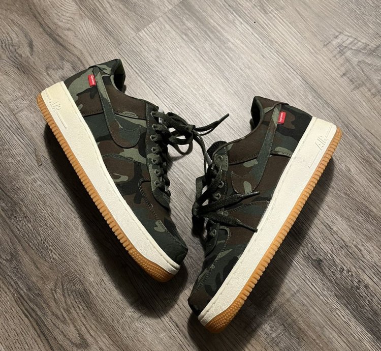 Nike Air Force 1 Camo Canvas 2012
