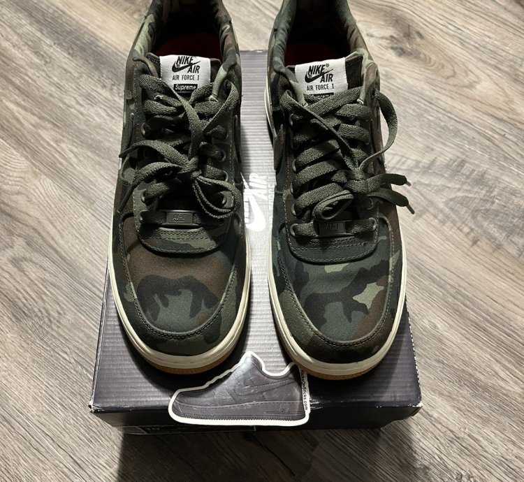 Nike Air Force 1 Camo Canvas 2012