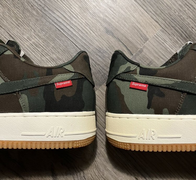 Nike Air Force 1 Camo Canvas 2012