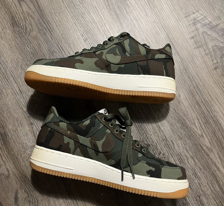 Nike Air Force 1 Camo Canvas 2012